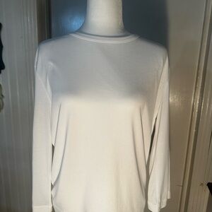 Vince White Long Sleeve Women's Tee